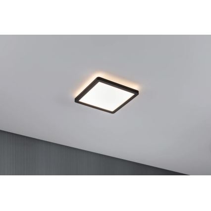 Paulmann 71000 - LED/11,2W Панел за повърхностен монтаж ATRIA 230V 3000K 19x19 cm черен