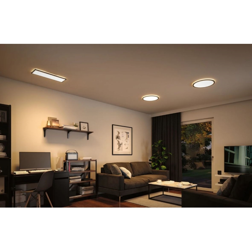 Paulmann 71002 - LED/22W Димируем панел ATRIA 230V 3000K 42x42 см черен