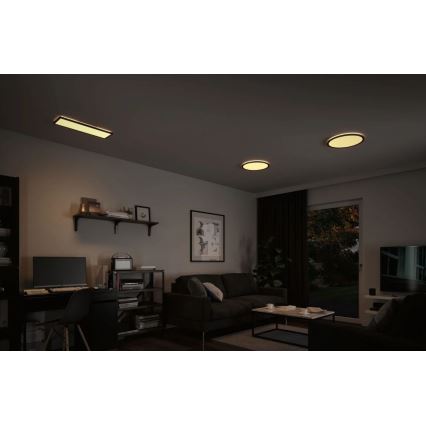 Paulmann 71002 - LED/22W Димируем панел ATRIA 230V 3000K 42x42 см черен