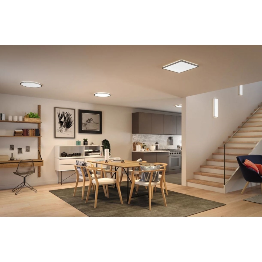 Paulmann 71009 - LED/22W Димируем панел ATRIA 230V 4000K 42x42 см матов хром