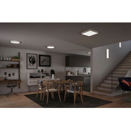 Paulmann 71009 - LED/22W Димируем панел ATRIA 230V 4000K 42x42 см матов хром