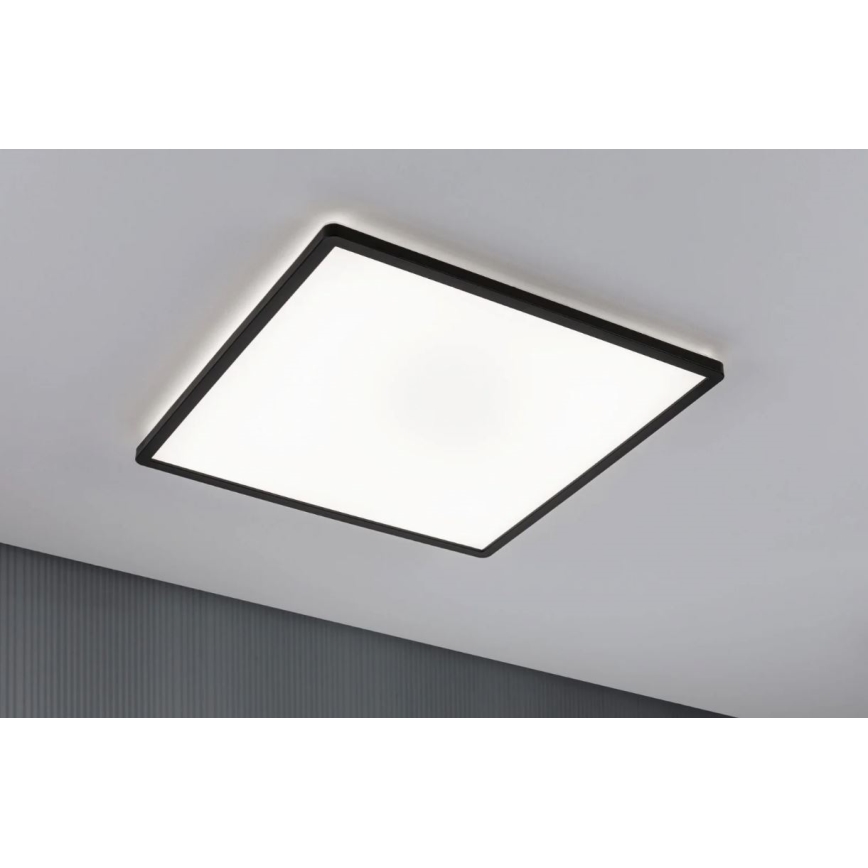Paulmann 71016 - LED/22W Димируем панел ATRIA 230V 4000K 42x42 см черен