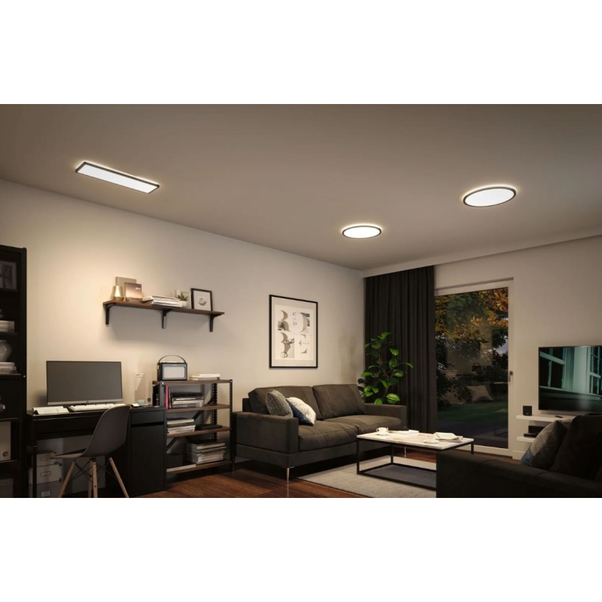 Paulmann 71016 - LED/22W Димируем панел ATRIA 230V 4000K 42x42 см черен