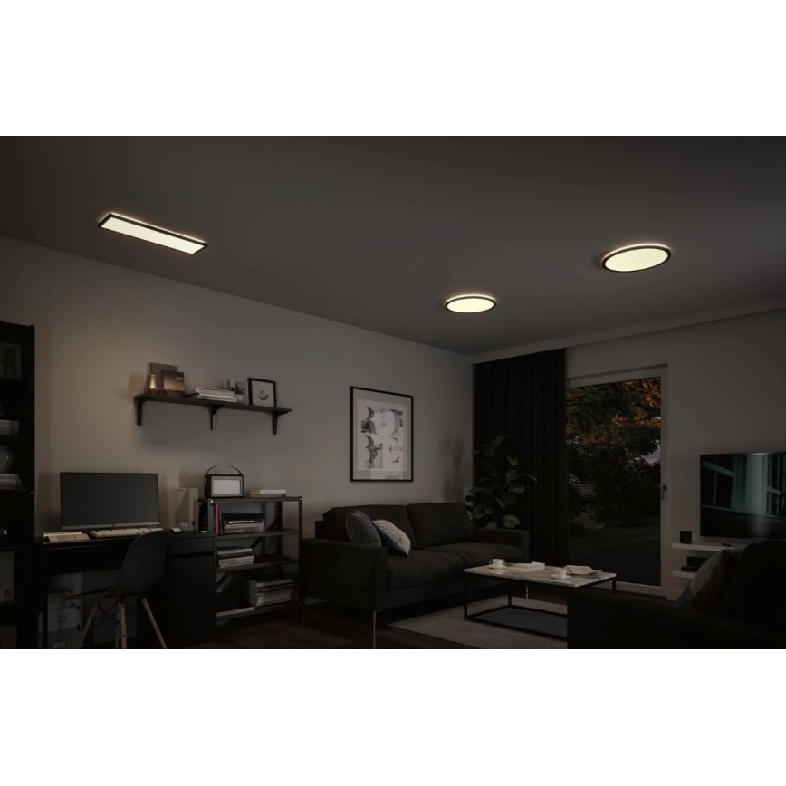 Paulmann 71016 - LED/22W Димируем панел ATRIA 230V 4000K 42x42 см черен