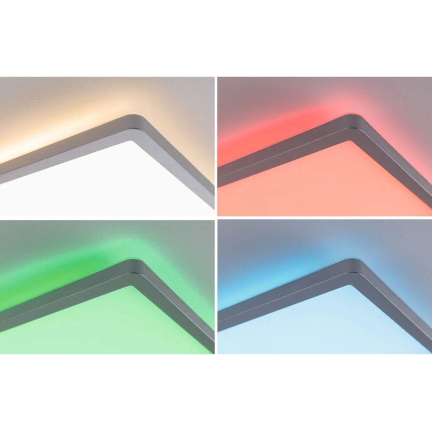 Paulmann 71020 - LED/20W RGBW Димируем панел ATRIA 230V 4000K 20x58 см + дистанционно управление