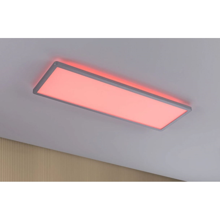Paulmann 71020 - LED/20W RGBW Димируем панел ATRIA 230V 4000K 20x58 см + дистанционно управление