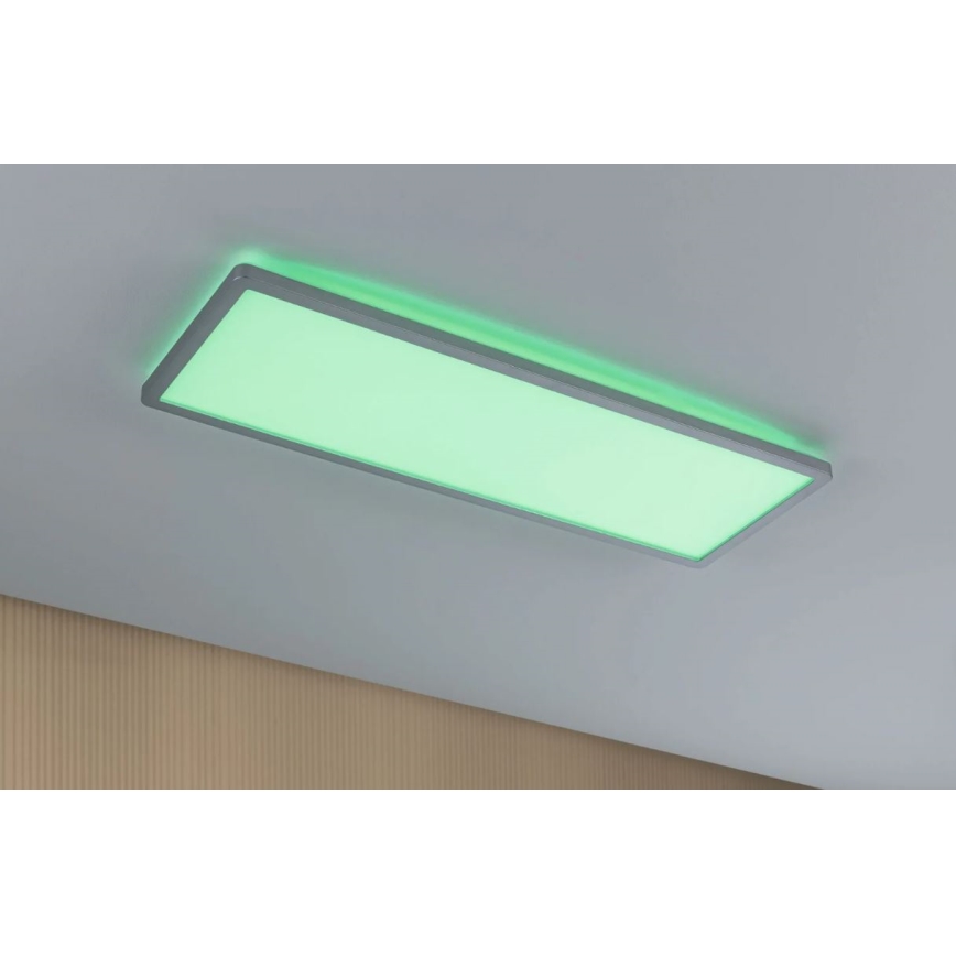 Paulmann 71020 - LED/20W RGBW Димируем панел ATRIA 230V 4000K 20x58 см + дистанционно управление