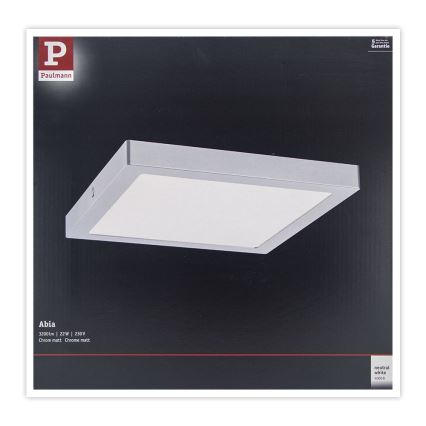 Paulmann 71024 - LED/22W Лампа ABIA 230V матов хром