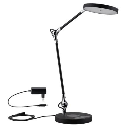 Paulmann 78010 - LED/11W Димируема сензорна настолна лампа NUMIS 230V 2700/4000/6500K черен