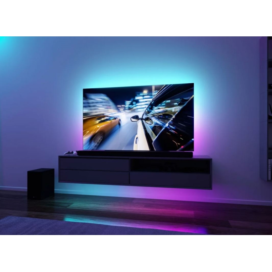 Paulmann 78880 - LED/3,5W RGB Димируема лента за телевизор 2 м ZOLL 5V + дистанционно управление