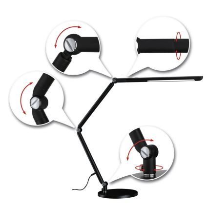 Paulmann 78912 - LED/10,6W Димируема настолна лампа FLEXBAR 230V 3000/4000/6500K
