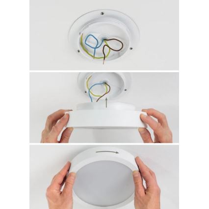 Paulmann 78923 - LED/13W IP44 Димируем плафон за баня AVIAR 230V