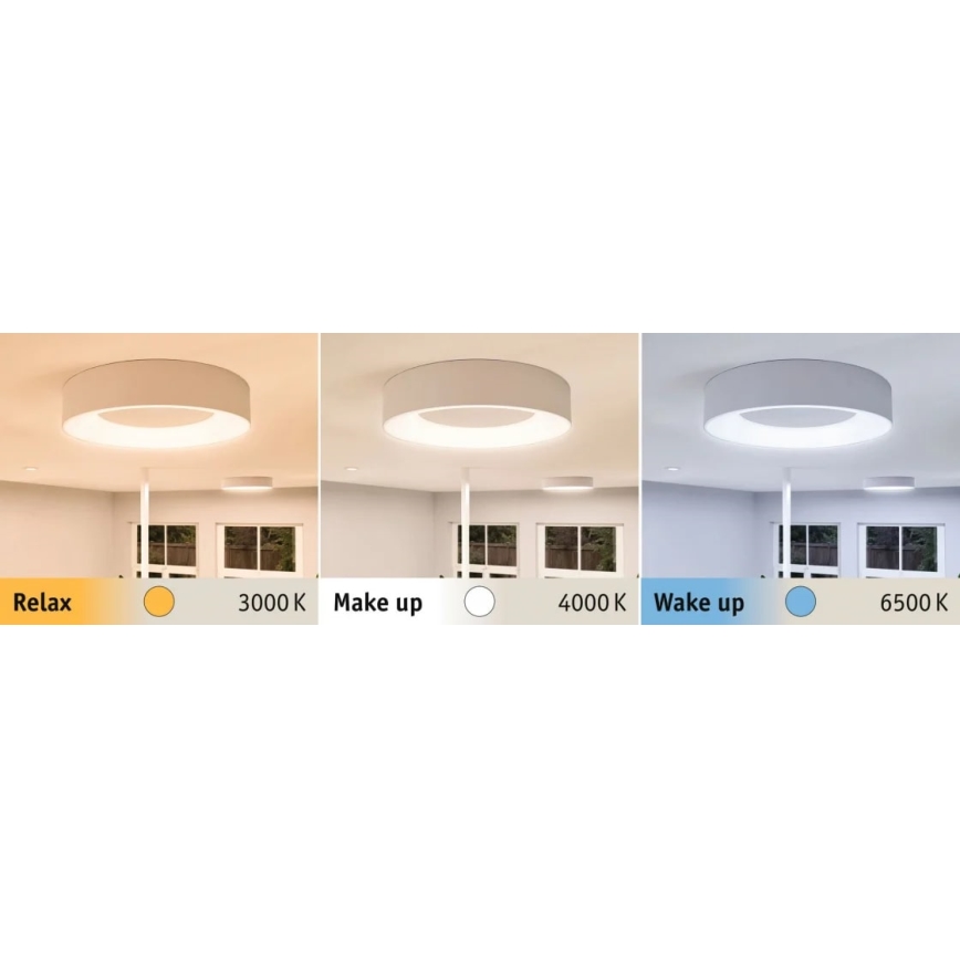 Paulmann 78947 - LED/23W IP44 Плафон за баня CASCA 230V