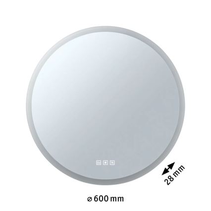 Paulmann 78952- LED/21W IP44 Димируем баня backlit огледало MIRA 230V