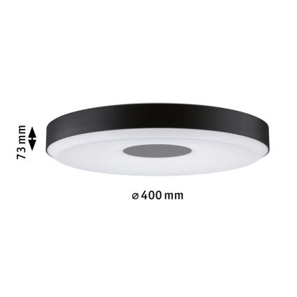 Paulmann 79518 - LED/23W Димируем плафон PURIC PANE 230V