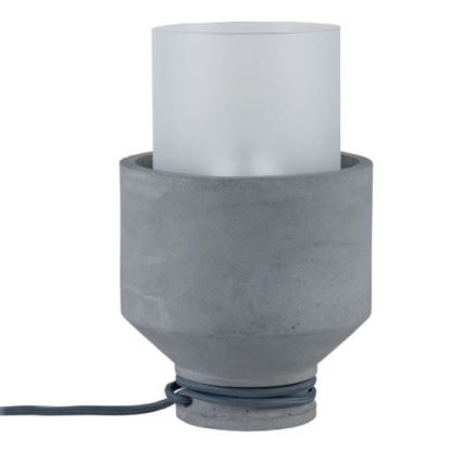Paulmann 79619 - 1xE27/20W Настолна лампа HELIN 230V