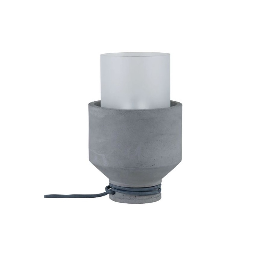 Paulmann 79619 - 1xE27/20W Настолна лампа HELIN 230V
