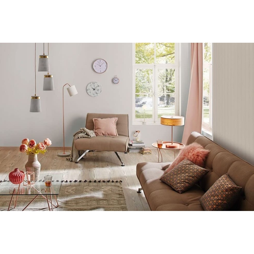 Paulmann 79627 - Висящ полилей NORELL 3xE27/20W/230V бетон