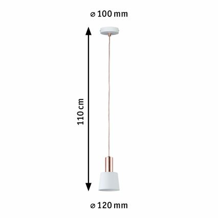 Paulmann 79656 - 1xE14/20W  Пендел NEORDIC HALDAR 230V