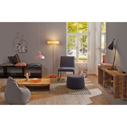 Paulmann 79665 - 1xE27/20W Настолна лампа NEORDIC YORIK 230V