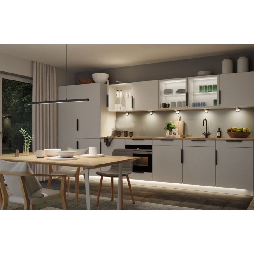 Paulmann 79693 - LED/42W Димируем пендел LENTO 230V черен