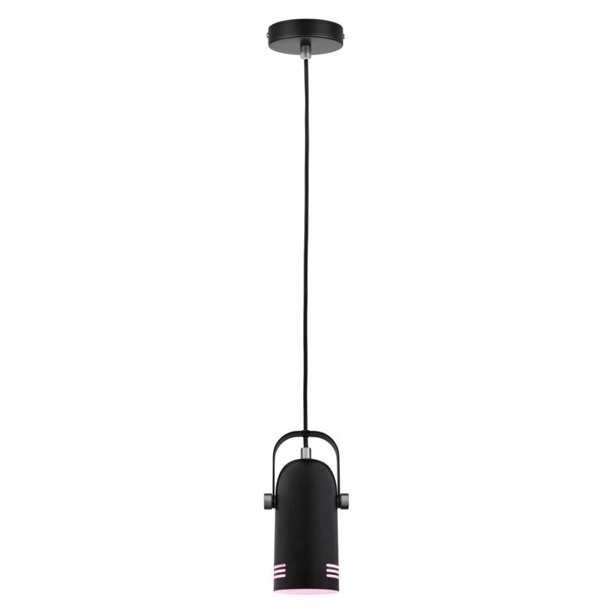 Paulmann 79766 - LED RGBW 1xE27/9W пендел на шнур LAVEA 230V черен
