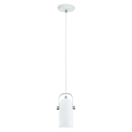 Paulmann 79767 - LED RGBW 1xE27/9W Полилей на кабел LAVEA 230V бял