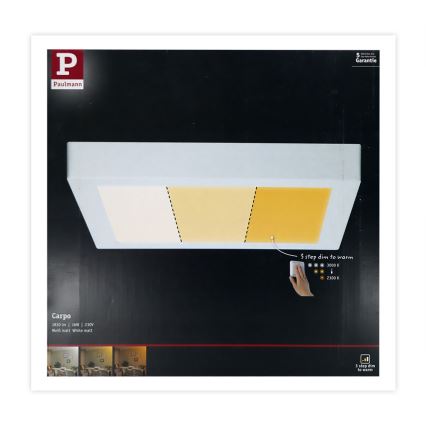 Paulmann 79801 - LED/13W Лампа CARPO 230V 2300/2500/3000K