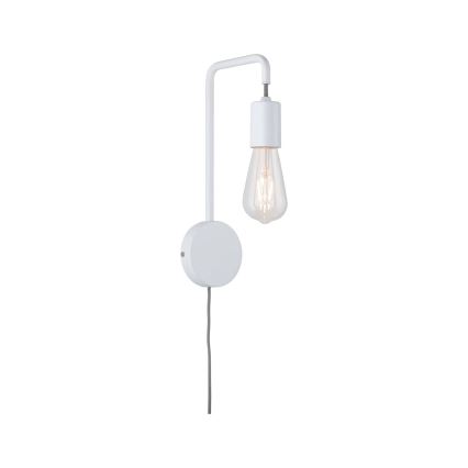 Paulmann 79811 - 1xE27/40W Настенно осветително тяло CALVANI 230V бяло