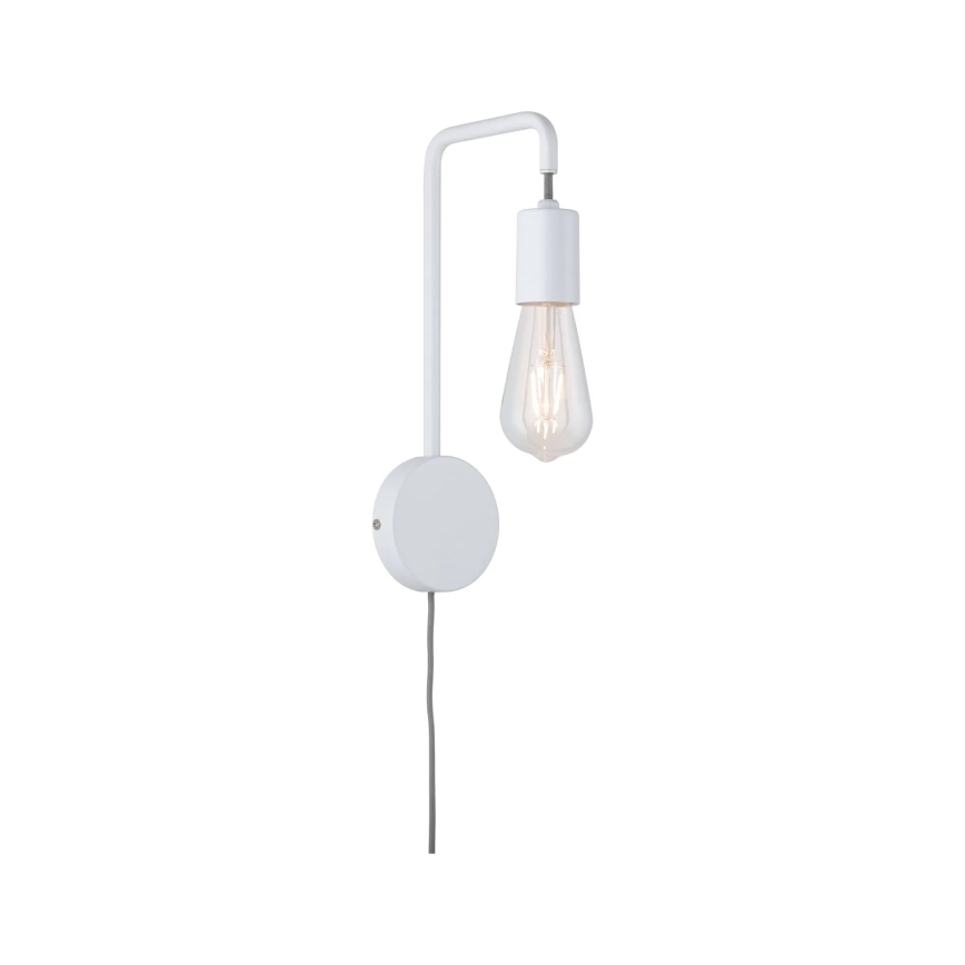 Paulmann 79811 - 1xE27/40W Настенно осветително тяло CALVANI 230V бяло