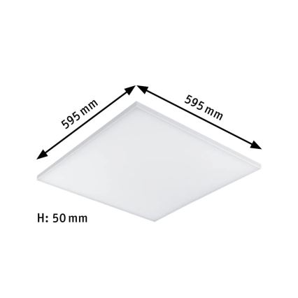 Paulmann 79822 - LED/34W Димируем плафон VELORA 230V