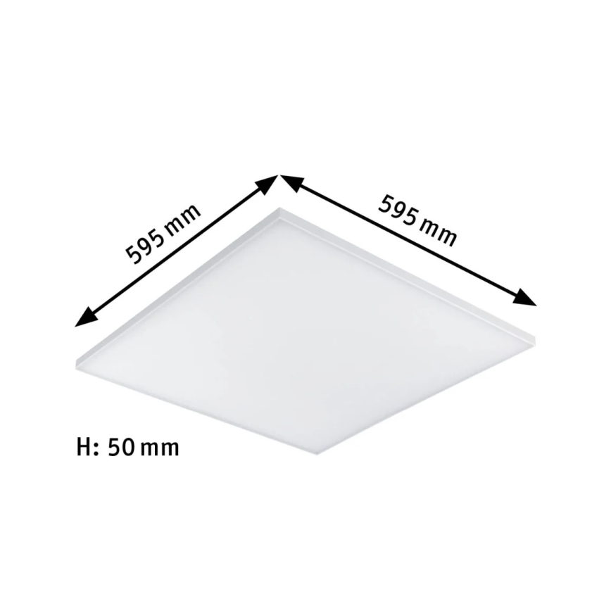 Paulmann 79822 - LED/34W Димируем плафон VELORA 230V