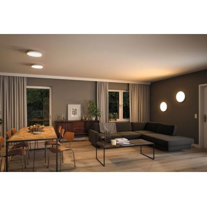 Paulmann 79891 - LED/19W Плафон VELORA 230V