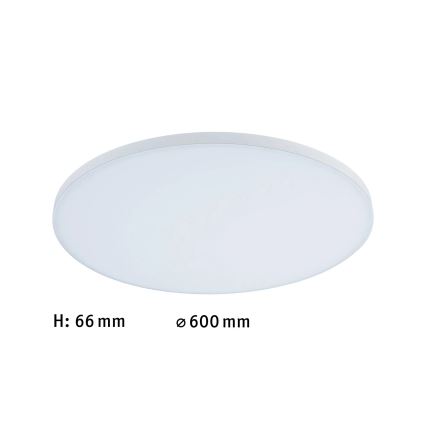 Paulmann 79894 - LED/38W таванно осветително тяло VELORA 230V 3000/4000/6500K диам. 60 см бяло