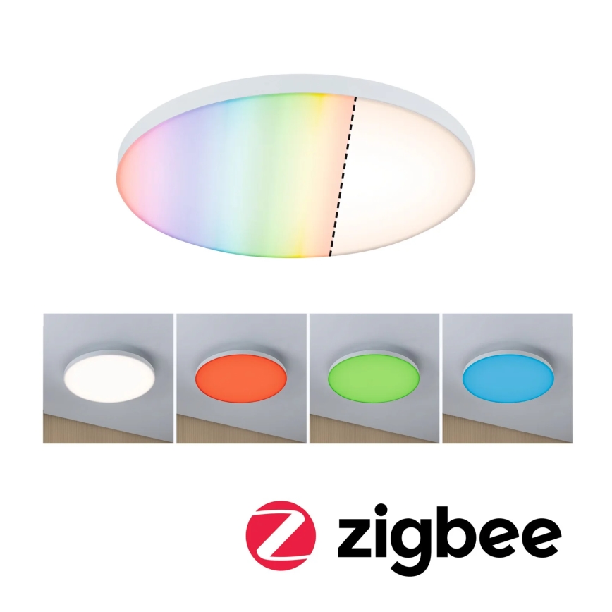 Paulmann 79897 - LED RGBW/22W Димируем плафон SMART VELORA 230V