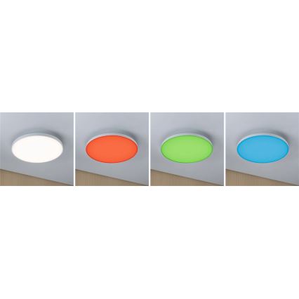 Paulmann 79897 - LED RGBW/22W Димируем плафон SMART VELORA 230V
