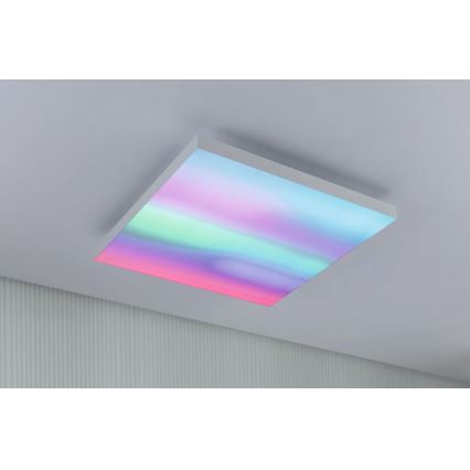 Paulmann 79905 - LED/19W RGBW Димируем плафон VELORA 230V 3000-6500K + дистанционно управление