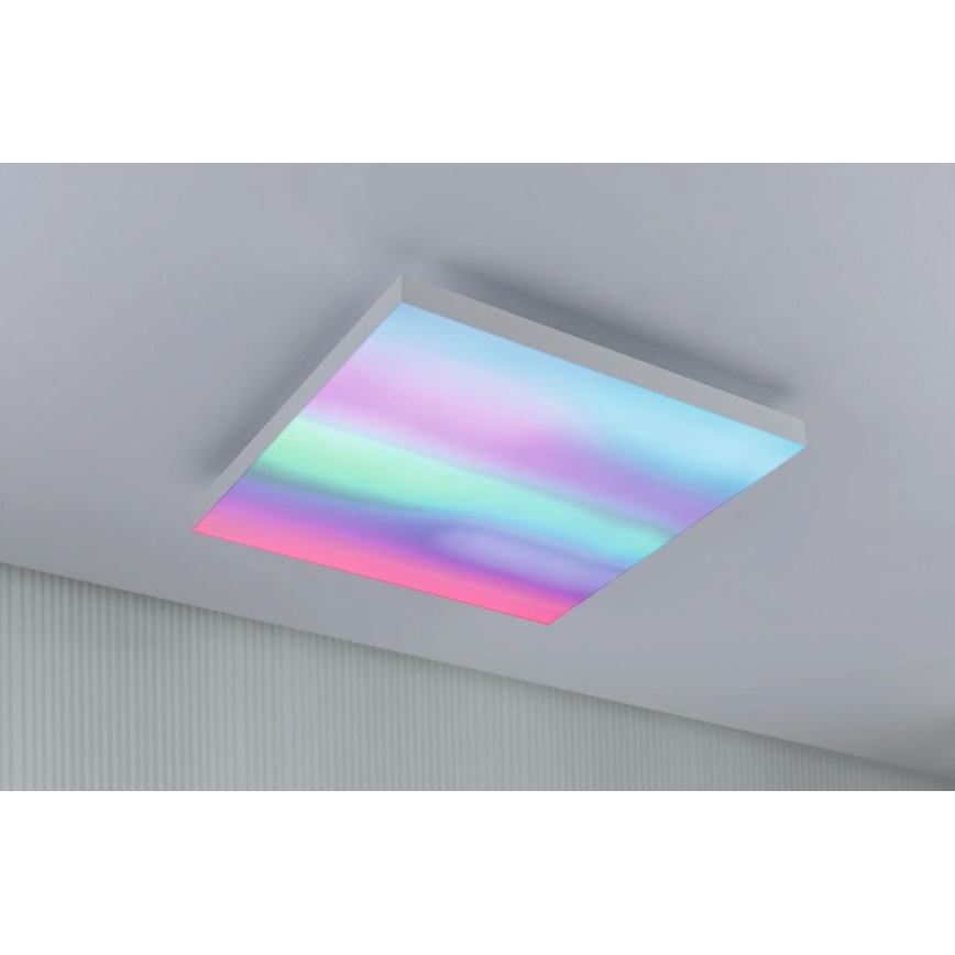 Paulmann 79905 - LED/19W RGBW Димируем плафон VELORA 230V 3000-6500K + дистанционно управление