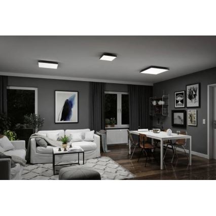 Paulmann 79909 - LED/31W RGBW Димируем плафон VELORA 230V 3000-6500K + дистанционно управление