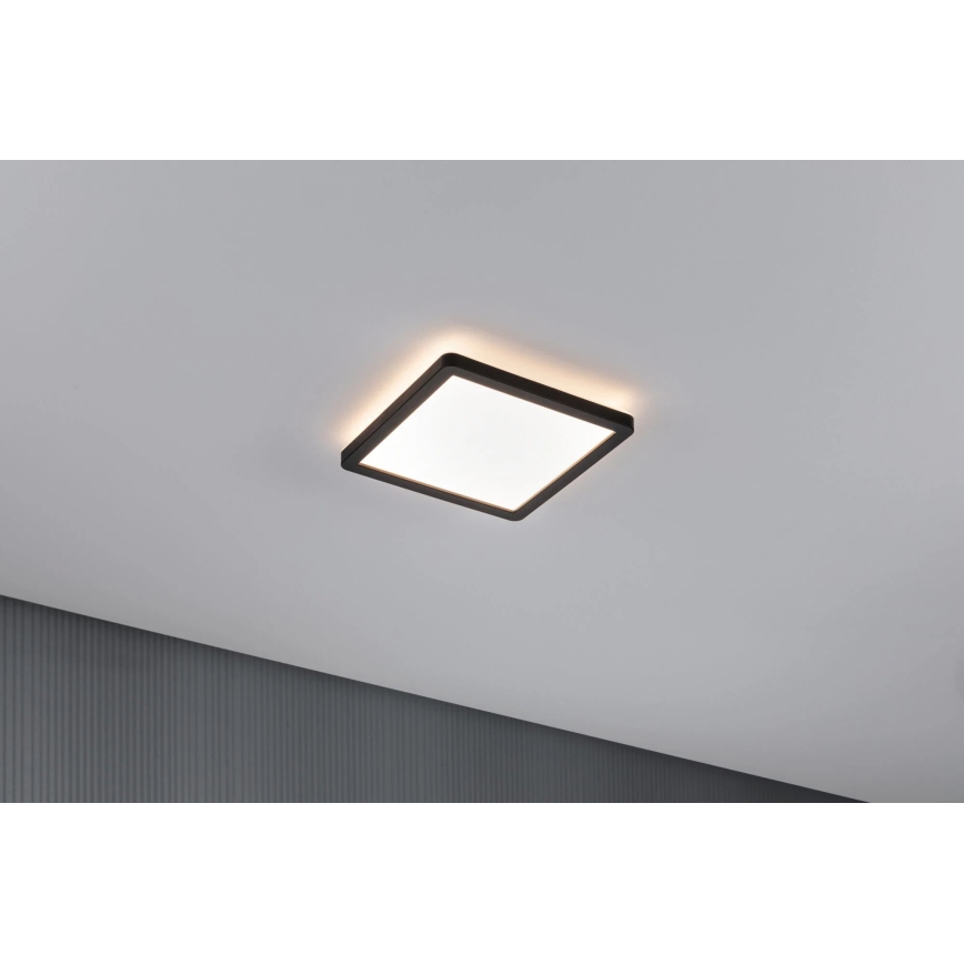 Paulmann 79920 - LED/11,2W димируем панел ATRIA 230V 3000K 19x19 cm черен