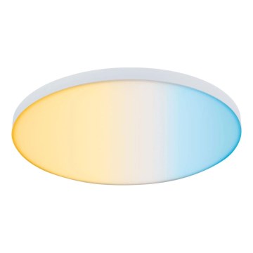 Paulmann 79928 - LED/22W Димируемо таванно осветително тяло LORIA 230V 2700-6500K Ø 40 см бяло