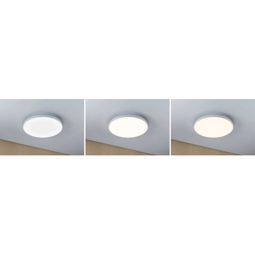 Paulmann 79928 - LED/22W Димируемо таванно осветително тяло LORIA 230V 2700-6500K Ø 40 см бяло
