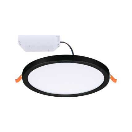 Paulmann 79965 - LED/13W IP44 Димируемо вградено таванно осветително тяло за баня AREO 230V Ø 17,5 см черно