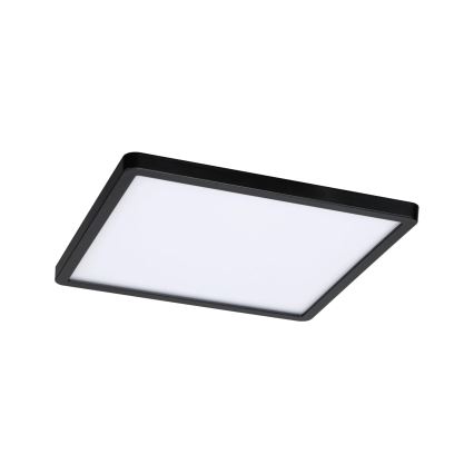 Paulmann 79967 - LED/16W IP44 Вградено таванно осветително тяло за баня AREO, с възможност за димиране, 230V, 23x23 cm, черно