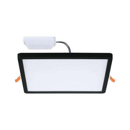 Paulmann 79967 - LED/16W IP44 Вградено таванно осветително тяло за баня AREO, с възможност за димиране, 230V, 23x23 cm, черно