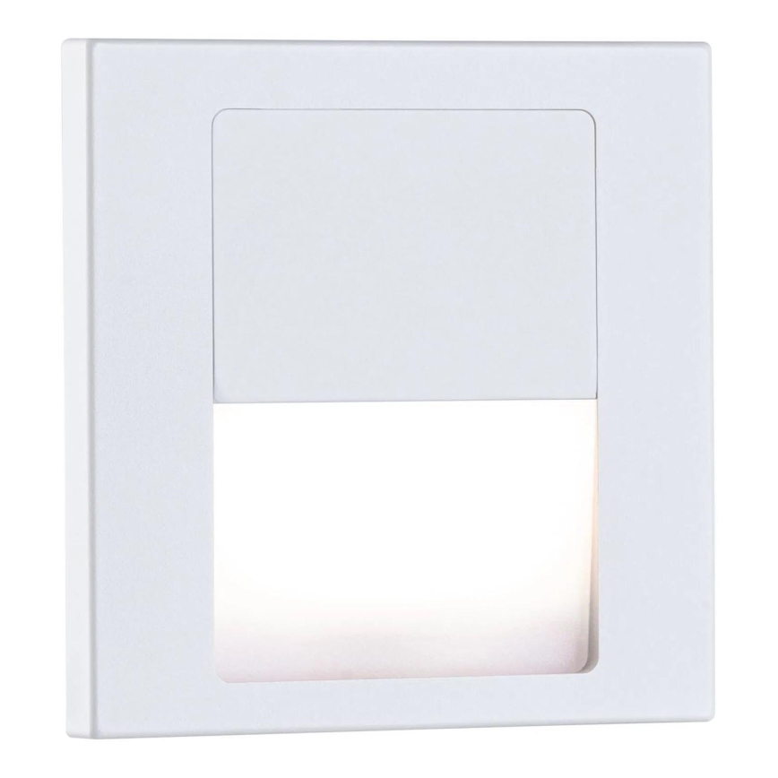 Paulmann 79999 - LED/1W Лампа за стълбище TSARO 230V Follow/бял