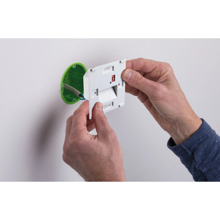 Paulmann 79999 - LED/1W Лампа за стълбище TSARO 230V Follow/бял