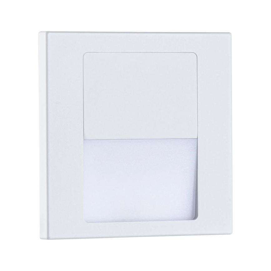 Paulmann 79999 - LED/1W Лампа за стълбище TSARO 230V Follow/бял