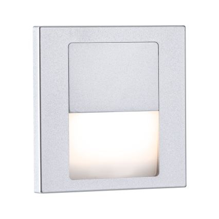 Paulmann 80000 - LED/1W Лампа за стълбище TSARO 230V Follow/матов хром