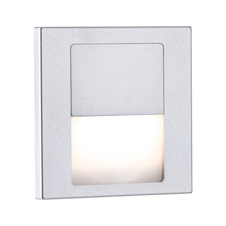 Paulmann 80000 - LED/1W Лампа за стълбище TSARO 230V Follow/матов хром